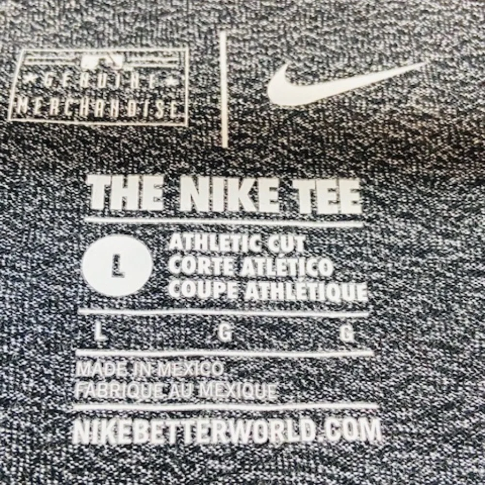 NIKE The Nike Tee San Francisco Giants Gray Top Lg